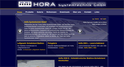 Desktop Screenshot of hora2000.de